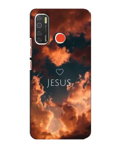 Чохол для TECNO Spark 5 з картинкою «Сяйво Імені Jesus»