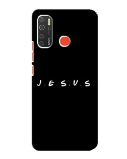Чохол для TECNO Spark 5 з картинкою «Крапки віри J.E.S.U.S.»