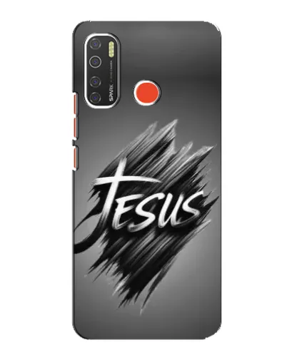 Чохол для TECNO Spark 5 з картинкою «Напис Jesus Graffiti»