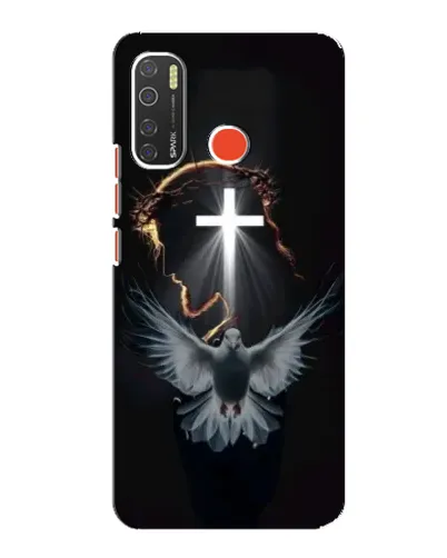 Чохол для TECNO Spark 5 з картинкою «Голуб та Світло»