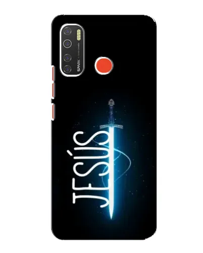 Чохол для TECNO Spark 5 з картинкою «Меч Духа Jesus»