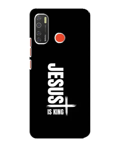 Чохол для TECNO Spark 5 з картинкою «Вертикаль віри Jesus»