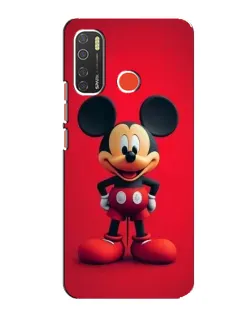 Чехол для TECNO Spark 5 с картинкой «Mickey в полный рост»