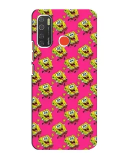 Чехол для TECNO Spark 5 с картинкой «Розовый паттерн» Чехол для TECNO Spark 5 с картинкой «Розовый паттерн»