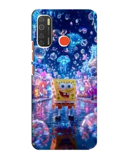 Чехол для TECNO Spark 5 с картинкой «Неоновый океан» Чехол для TECNO Spark 5 с картинкой «Неоновый океан»