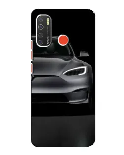 Чохол для TECNO Spark 5 з картинкою «Tesla Model S Look»