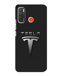 Чохол для TECNO Spark 5 з картинкою «Сталевий логотип Tesla» Чохол для TECNO Spark 5 з картинкою «Сталевий логотип Tesla»