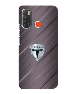 Чохол для TECNO Spark 5 з картинкою «Металева текстура Tesla» Чохол для TECNO Spark 5 з картинкою «Металева текстура Tesla»