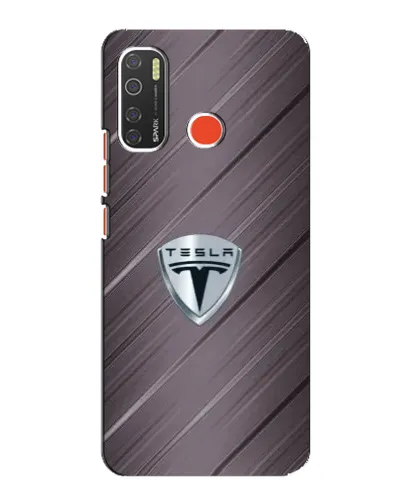 Чохол для TECNO Spark 5 з картинкою «Металева текстура Tesla» Чохол для TECNO Spark 5 з картинкою «Металева текстура Tesla»