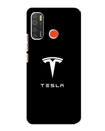Чохол для TECNO Spark 5 з картинкою «Tesla White Logo» Чохол для TECNO Spark 5 з картинкою «Tesla White Logo»