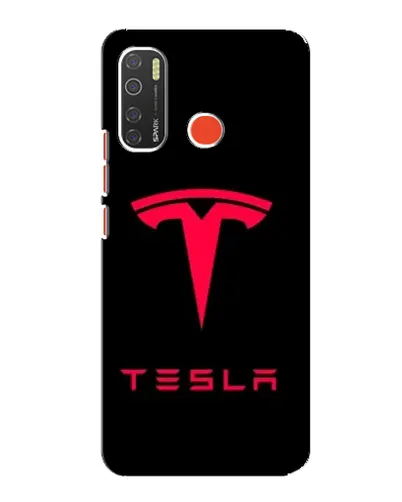 Чохол для TECNO Spark 5 з картинкою «Tesla Red Logo» Чохол для TECNO Spark 5 з картинкою «Tesla Red Logo»