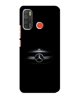 Чохол для TECNO Spark 5 з картинкою «Mercedes — абстрактні лінії»