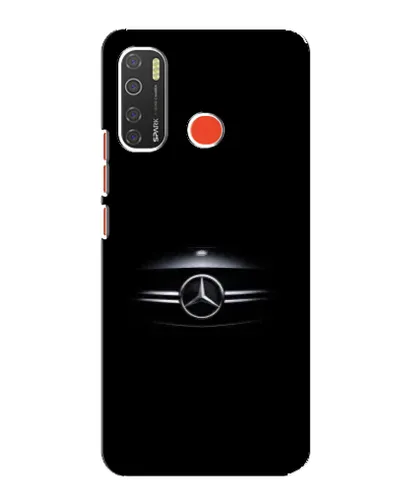 Чохол для TECNO Spark 5 з картинкою «Mercedes — абстрактні лінії»
