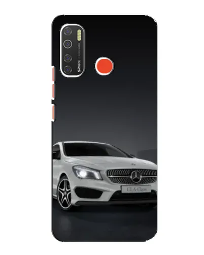 Чохол для TECNO Spark 5 з картинкою «Mercedes AMG GT Silver»