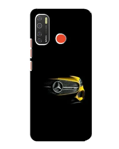 Чохол для TECNO Spark 5 з картинкою «Mercedes — ретро стиль»