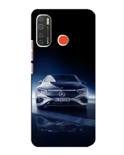 Чохол для TECNO Spark 5 з картинкою «Нічний Mercedes EQ»