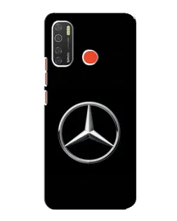 Чохол для TECNO Spark 5 з картинкою «Mercedes класичний лого»