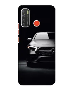 Чохол для TECNO Spark 5 з картинкою «Світло фар Mercedes»