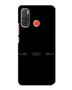 Чохол для TECNO Spark 5 з картинкою «Audi — світловий підпис»