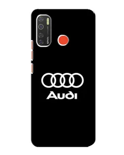 Чохол для TECNO Spark 5 з картинкою «Класичне лого Audi»