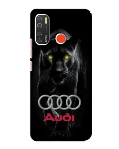 Чохол для TECNO Spark 5 з картинкою «Пантера та Audi» Чохол для TECNO Spark 5 з картинкою «Пантера та Audi»