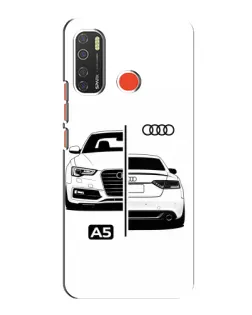 Чохол для TECNO Spark 5 з картинкою «Audi — контрастний дизайн» Чохол для TECNO Spark 5 з картинкою «Audi — контрастний дизайн»