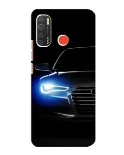 Чохол для TECNO Spark 5 з картинкою «Неоновий погляд Audi» Чохол для TECNO Spark 5 з картинкою «Неоновий погляд Audi»