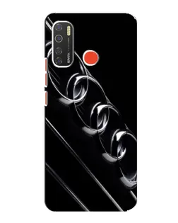 Чохол для TECNO Spark 5 з картинкою «Audi — абстрактні кільця» Чохол для TECNO Spark 5 з картинкою «Audi — абстрактні кільця»