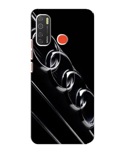 Чохол для TECNO Spark 5 з картинкою «Audi — абстрактні кільця» Чохол для TECNO Spark 5 з картинкою «Audi — абстрактні кільця»