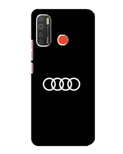 Чохол для TECNO Spark 5 з картинкою «Audi White Logo» Чохол для TECNO Spark 5 з картинкою «Audi White Logo»