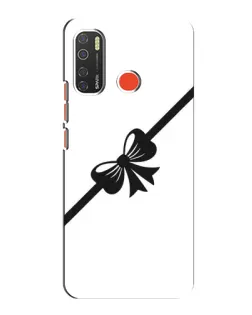 Чехол для TECNO Spark 5 с картинкой «Диагональный бант»