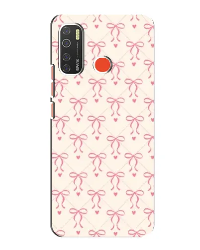Чехол для TECNO Spark 5 с картинкой «Розовые бантики Coquette» Чехол для TECNO Spark 5 с картинкой «Розовые бантики Coquette»