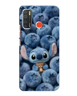 Чохол для TECNO Spark 5 з картинкою «Стіч та лохина»