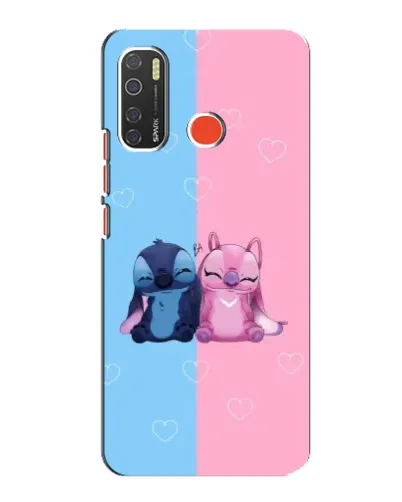 Чохол для TECNO Spark 5 з картинкою «Stitch та Angel Love» Чохол для TECNO Spark 5 з картинкою «Stitch та Angel Love»