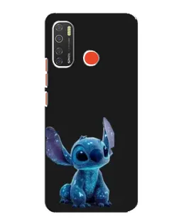 Чохол для TECNO Spark 5 з картинкою «Стіч на чорному»