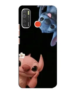 Чохол для TECNO Spark 5 з картинкою «Фіолетовий туман троянд»