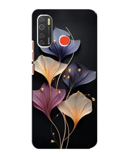 Чехол для TECNO Spark 5 с картинкой «Лиловые цветы грации» Чехол для TECNO Spark 5 с картинкой «Лиловые цветы грации»