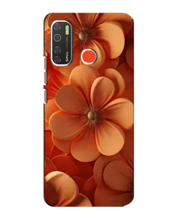 Чехол для TECNO Spark 5 с картинкой «Оранжевый макро цветок» Чехол для TECNO Spark 5 с картинкой «Оранжевый макро цветок»
