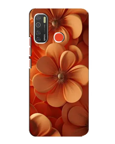 Чехол для TECNO Spark 5 с картинкой «Оранжевый макро цветок» Чехол для TECNO Spark 5 с картинкой «Оранжевый макро цветок»