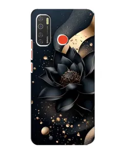 Чехол для TECNO Spark 5 с картинкой «Черный лотос» Чехол для TECNO Spark 5 с картинкой «Черный лотос»