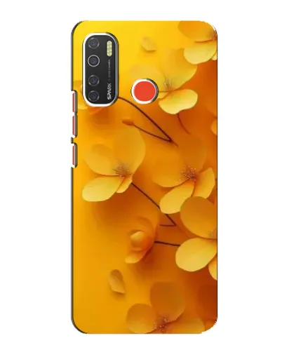 Чехол для TECNO Spark 5 с картинкой «Золотые лепестки» Чехол для TECNO Spark 5 с картинкой «Золотые лепестки»