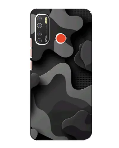 Чохол для TECNO Spark 5 з картинкою «Темний абстрактний камуфляж» Чохол для TECNO Spark 5 з картинкою «Темний абстрактний камуфляж»