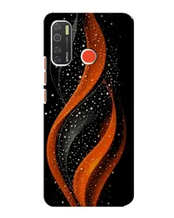 Чохол для TECNO Spark 5 з картинкою «Вогняна зоряна хвиля» Чохол для TECNO Spark 5 з картинкою «Вогняна зоряна хвиля»