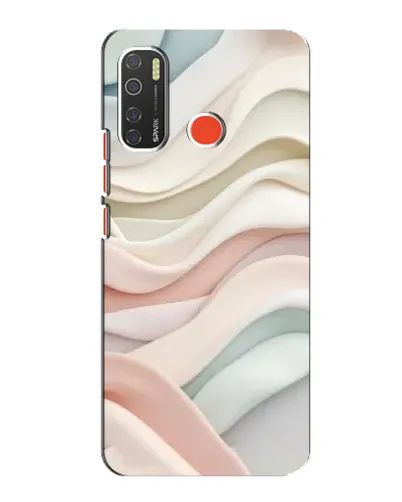 Чохол для TECNO Spark 5 з картинкою «Пастельні ніжні хвилі» Чохол для TECNO Spark 5 з картинкою «Пастельні ніжні хвилі»
