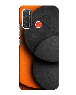 Чохол для TECNO Spark 5 з картинкою «Геометрія помаранчевих кіл» Чохол для TECNO Spark 5 з картинкою «Геометрія помаранчевих кіл»