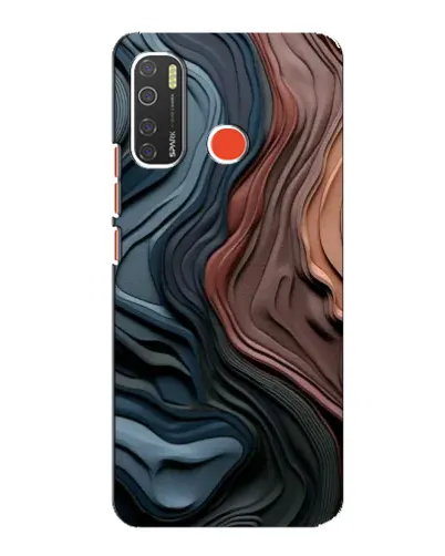 Чохол для TECNO Spark 5 з картинкою «Кольорові хвилі каньйону» Чохол для TECNO Spark 5 з картинкою «Кольорові хвилі каньйону»