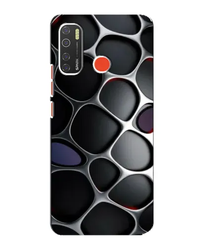 Чохол для TECNO Spark 5 з картинкою «Об'ємна темна решітка» Чохол для TECNO Spark 5 з картинкою «Об'ємна темна решітка»