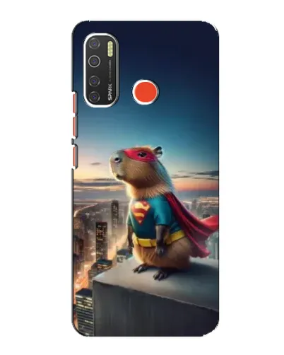 Чехол для TECNO Spark 5 с картинкой «Капи-мен супергерой» Чехол для TECNO Spark 5 с картинкой «Капи-мен супергерой»