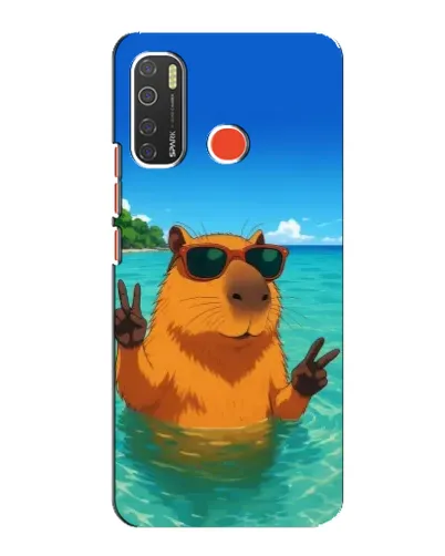 Чехол для TECNO Spark 5 с картинкой «Морская капибара» Чехол для TECNO Spark 5 с картинкой «Морская капибара»