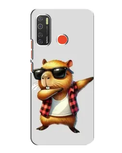 Чехол для TECNO Spark 5 с картинкой «Капибара рэпер даб» Чехол для TECNO Spark 5 с картинкой «Капибара рэпер даб»